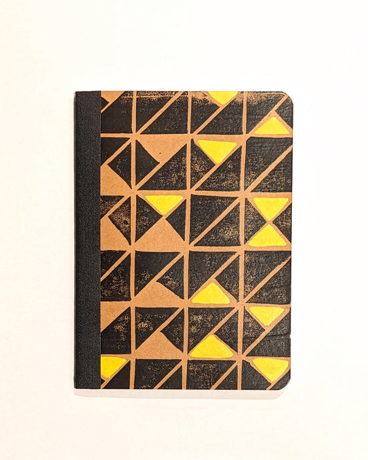 Triangles Notebook Yellow