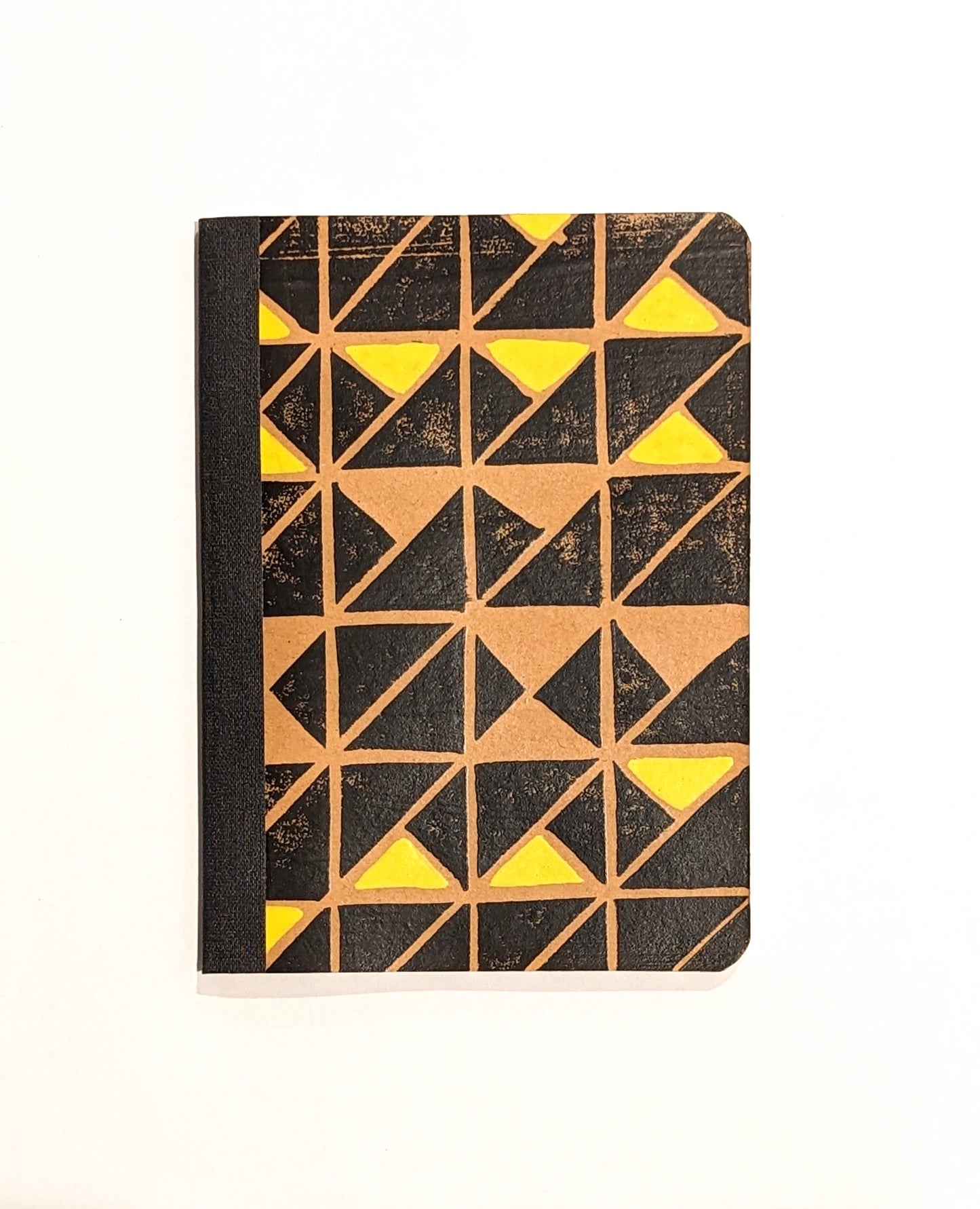 Cuaderno Triángulos Amarillo