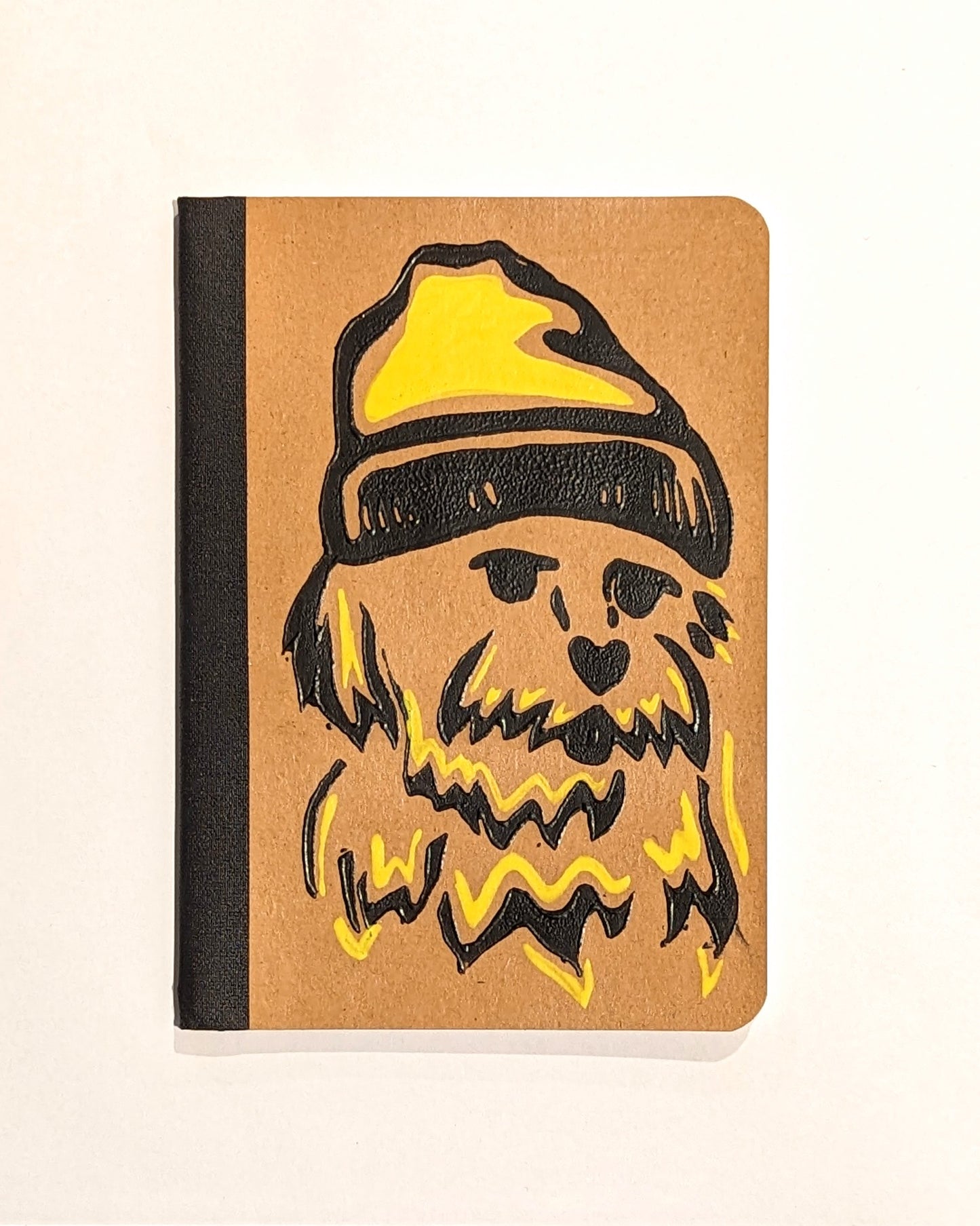 Morkie Notebook Yellow