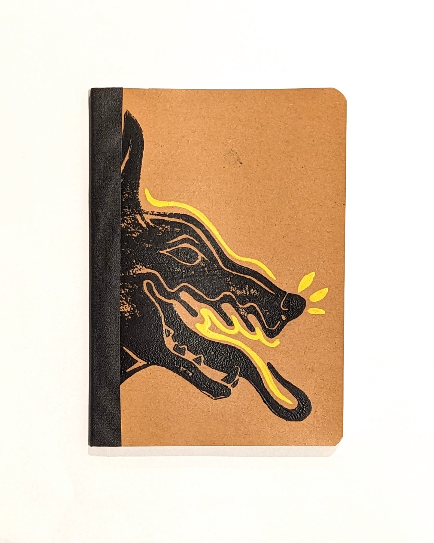 Dobermann Notebook Yellow