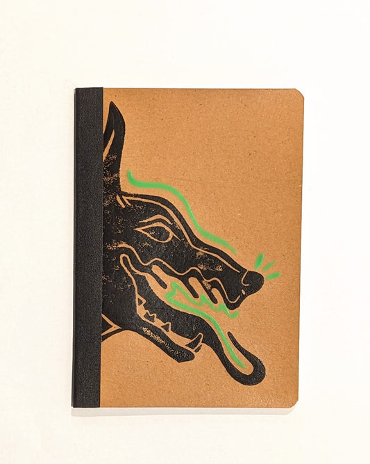 Dobermann Notebook Green